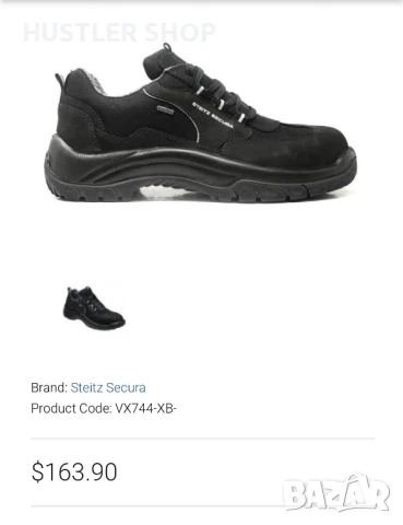 Работни обувки с метално бомбе STEITZ SECURA.Номер 42, снимка 9 - Други - 51001583