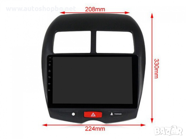 MITSUBISHI ASX PEUGEOT 4008 CITROEN C4 AIRCROSS 10'' НАВИГАЦИЯ, снимка 3 - Аксесоари и консумативи - 36489576