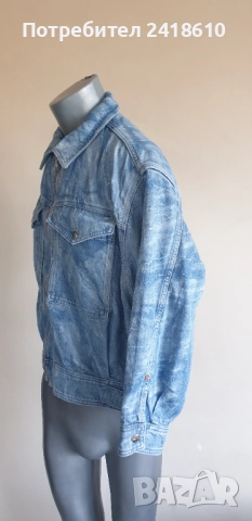 Hugo Boss  C_Bomber Trucker Oversize Womens Jacket Size XL  НОВО! ОРИГИНАЛ! Дамско Дънково Яке!, снимка 9 - Якета - 52225639