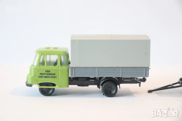 SPM H0 1/87 ROBUR GDR РОБУР КАМИОН КОЛИЧКА, снимка 2 - Колекции - 50567047