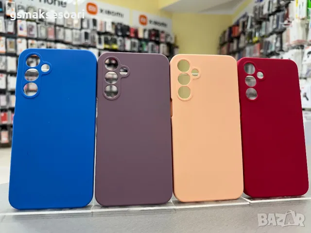 Samsung Galaxy A16 - Силиконов Кейс Гръб с Велур, снимка 1