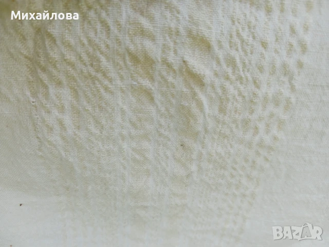 Кенарена покривка за легло с ресни, снимка 4 - Покривки за легло - 51240529