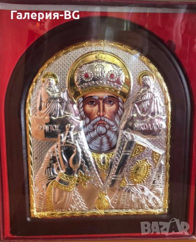 Икона на Свети Николай Чудотворец - 1 брой!, снимка 1 - Икони - 31812384