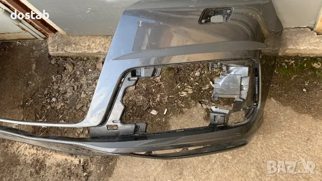 Предна броня за Ауди Q7 4M, снимка 4 - Части - 49296220