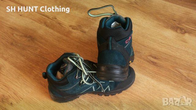 CMP WP Thiamat Mid Trekking Waterproof Shoe EUR 35 / UK 2,5 естествена кожа водонепромокаеми - 518, снимка 8 - Детски боти и ботуши - 43750787