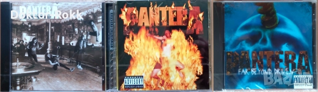 Pantera - оригинални CD издания 