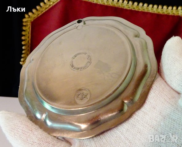 Немска чиния за хапки,картина на Лоза Ризлинг. , снимка 3 - Антикварни и старинни предмети - 33267679