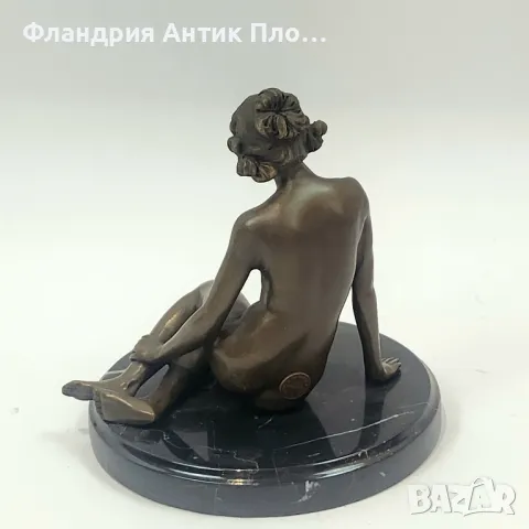 Бронзова пластика "Venus" , снимка 5 - Статуетки - 40006894