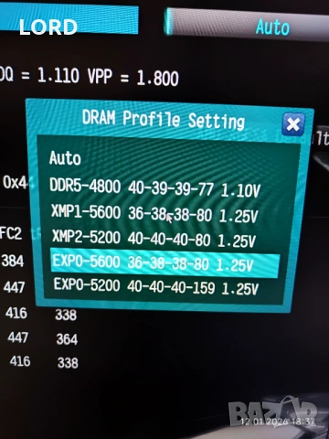 Рам памет 32GB DDR5 5600 Kingston FURY Beast AMD EXPO - KF556C36BBEK2-32, снимка 5 - RAM памет - 53077117