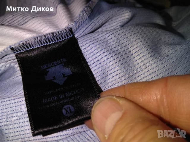 Колездачна тениска Дескенте размер ХЛ, снимка 10 - Велосипеди - 32463610