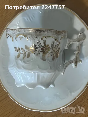 Античен двоен сет порцелан, снимка 1