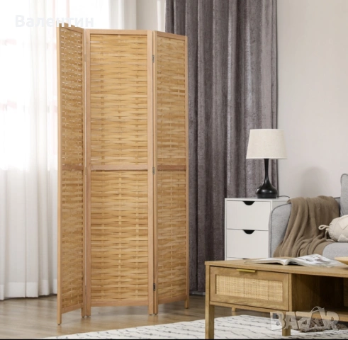 Ръчно тъкана преграда за стая HOMCOM, снимка 2 - Декорация за дома - 53342370