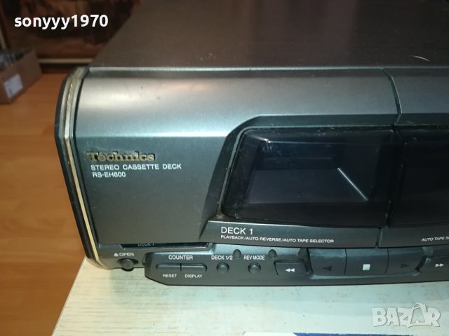 TECHNICS RS-EH600 DECK MADE IN JAPAN-SWISS 2212231712, снимка 4 - Декове - 43516199