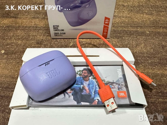 Безжични слушалки JBL - Tune Buds, снимка 6 - Bluetooth слушалки - 53566604