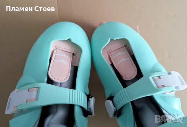 Комплект ролери, каска, наколенки и налакътници Декатлон, снимка 9 - Ролери, кънки - 49342168