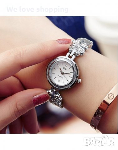 Дамски часовник с детелинки, 2 модела (005), снимка 2 - Дамски - 40087986