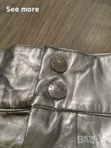 Seven Sisters ефектни панталонки сребро М, снимка 4 - Къси панталони и бермуди - 52171475