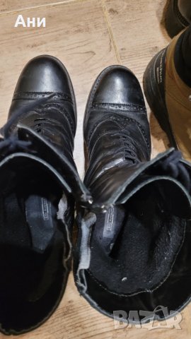 Боти от естествена кожа 38 номер, снимка 5 - Дамски боти - 44041633