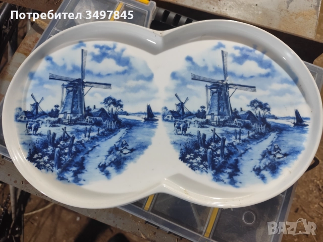 Порцеланова чиния за декорация 