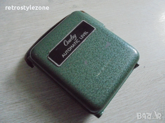 № 8466 Винтидж автоматичен нивелир Cowley с оригинален кожен калъф – 1960-те , снимка 2 - Други ценни предмети - 53215676