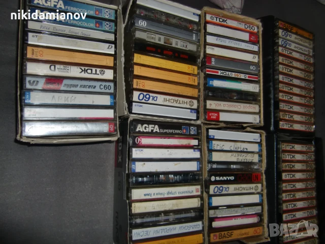 Продавам маркови  аудиокасети много запазени с записи, снимка 3 - Аудио касети - 50464561