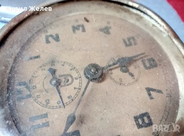 Старинен КОЛЕКЦИОНЕРСКИ НЕМСКИ МЕХАНИЧЕН БУДИЛНИК РЕТРО НАСТОЛЕН ЧАСОВНИК 44041, снимка 12 - Антикварни и старинни предмети - 47685930