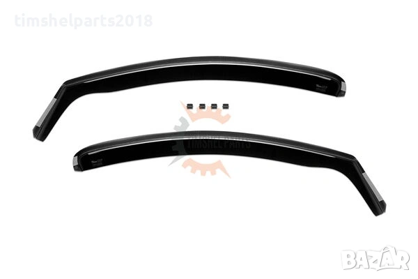 Предни ветробрани Heko за Dacia Logan, Sandero 2013-2020 с 4 врати, тъмно опушени, 2 броя, снимка 3 - Части - 53057593