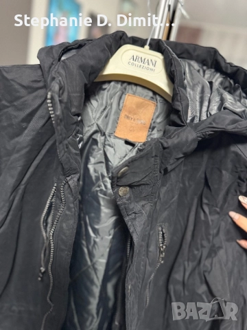 Черна мъжка парка, Only and Sons, снимка 2 - Якета - 52449058