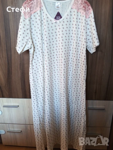 Дамска Нощница 2XL, снимка 2 - Нощници - 51089504