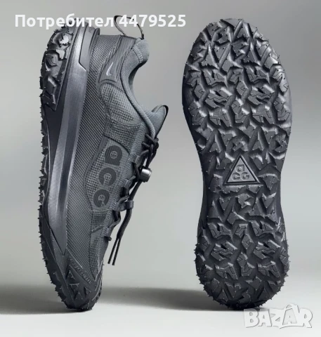 Оригинални мъжки маратонки Nike ACG Goretex black номер 42, снимка 6 - Маратонки - 51004418
