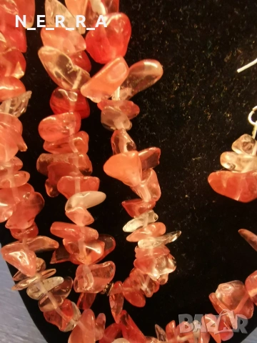 Комплект от естествени камъни, снимка 2 - Бижутерийни комплекти - 53416115