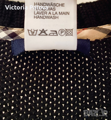 Марков пуловер BURBERRY LONDON оригинал, снимка 4 - Пуловери - 44877882