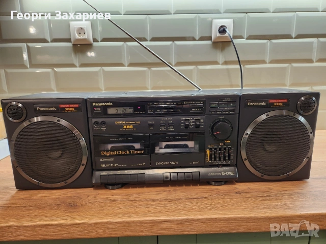 Радиокасетофон Panasonic RX-CT900 (Boombox) - Отлично състояние, снимка 3 - Радиокасетофони, транзистори - 53329410