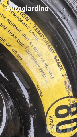 Резервна гума / патерица за Chrysler PT Cruzer - 4472491 / 145/70/17, снимка 2 - Гуми и джанти - 52740423