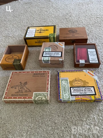 Кутии/хумидори от/за пури, снимка 2 - Декорация за дома - 43258998