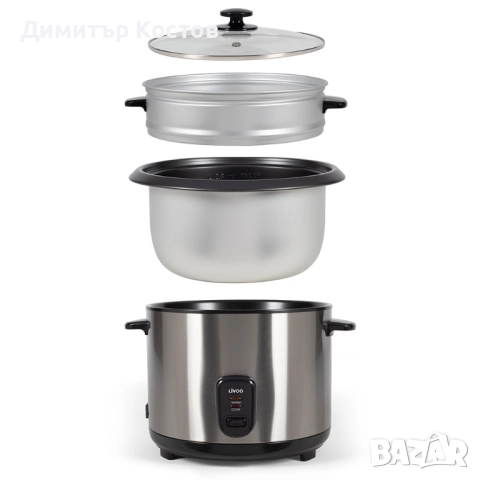Уред за готвене на пара Livoo, снимка 2 - Съдове за готвене - 52904850