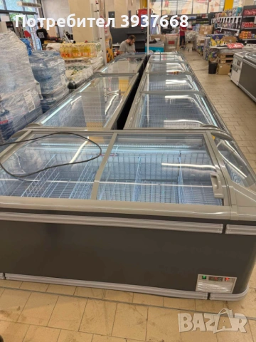 Хоризонтален фризер AHT Paris 250, снимка 5 - Витрини - 53442673