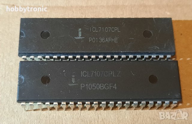 ICL7107 3.5 digit LED ADC