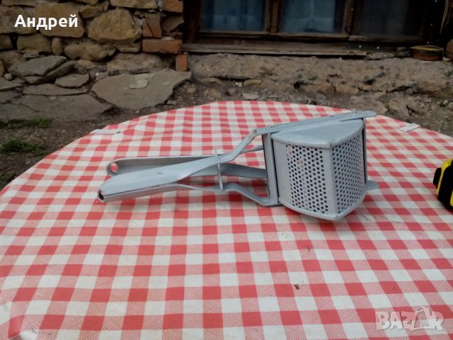 Стара преса за картофи #6, снимка 5 - Антикварни и старинни предмети - 29041370