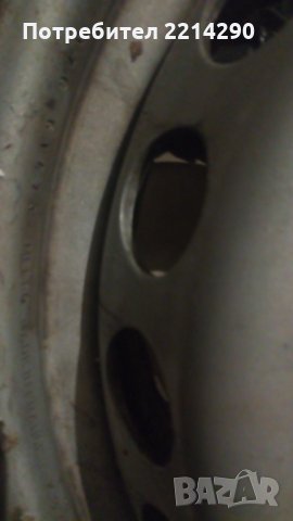 Желязна джанта за Mercedes Sprinter W906, снимка 3 - Гуми и джанти - 28901373