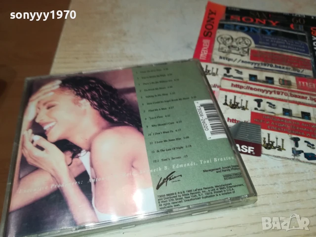 TONY BRAXTON CD 1308250907, снимка 3 - CD дискове - 51347987