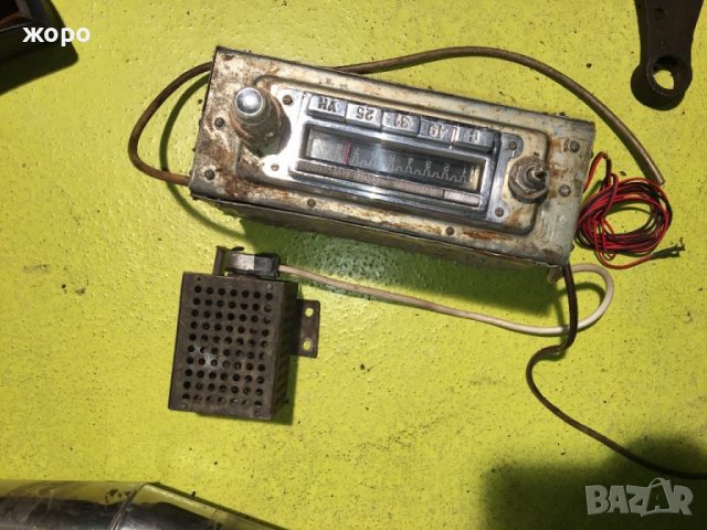 Старо радио за ретро автомобил, снимка 6 - Части - 37302564