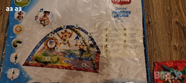 Tiny love Gemini monkey island- музикална активна гимнастика 0+, снимка 2 - Музикални играчки - 49907561