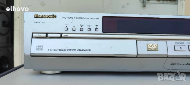 DVD player Panasonic SA-HT70#1, снимка 5 - Плейъри, домашно кино, прожектори - 50602238