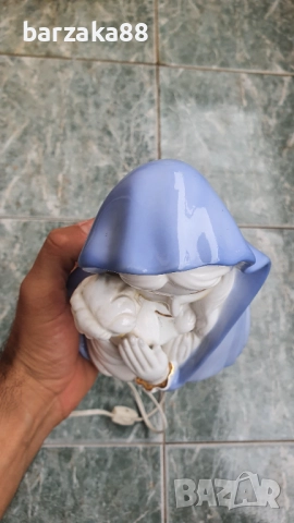 Порцеланова Лампа, снимка 5 - Настолни лампи - 51904658