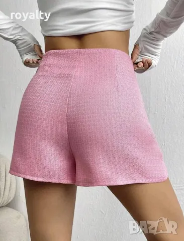 Дамска розова пола панталон, снимка 2 - Поли - 50266661