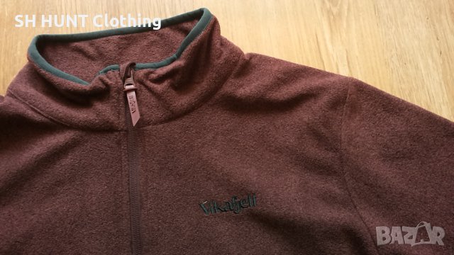Vikafjell Polar Fleece размер L за лов риболов и туризъм поларена блуза - 158, снимка 3 - Блузи - 39367033