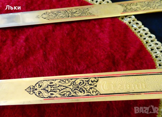 Старинен меч Tizona del Cid,Toledo,позлата. , снимка 3 - Антикварни и старинни предмети - 39912964