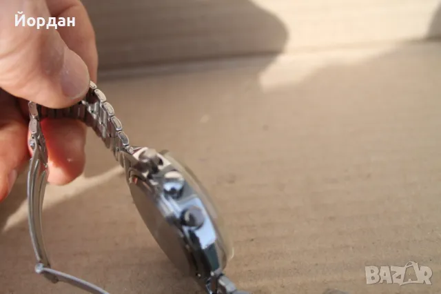 СССР мъжки часовник ''Полет'' хронограф  23 камъка, снимка 11 - Мъжки - 49483691