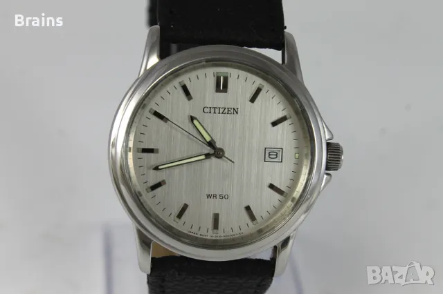 CITIZEN WR50 Стоманен Японски Кварцов Часовник, снимка 4 - Мъжки - 48516280